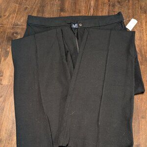 NWT Gap Black Front Seam Pants